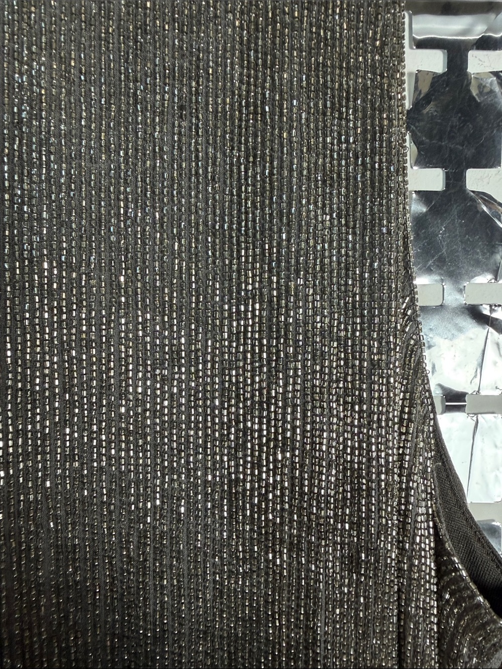 Ralph Lauren Metallic Tank Top in Gunmetal - Picture 4 of 5
